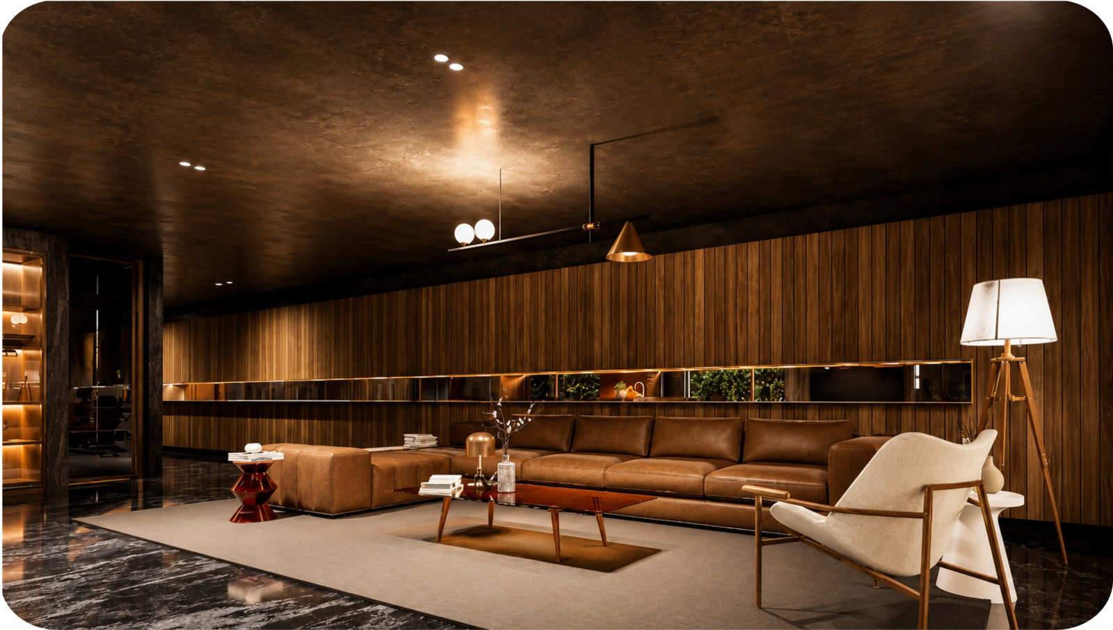 Luxury real estate interior